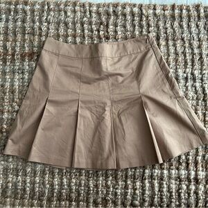 H&M A-Line Tan Skirt-size 8